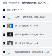 视频号分成项目，明星赛道，无需写视频文案，每天半小时 -