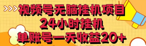 视频号挂几项目，单号日入10+，多号多收益（附详细流程）  第1张